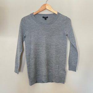 J.Crew Women’s Basic Heather Grey Top